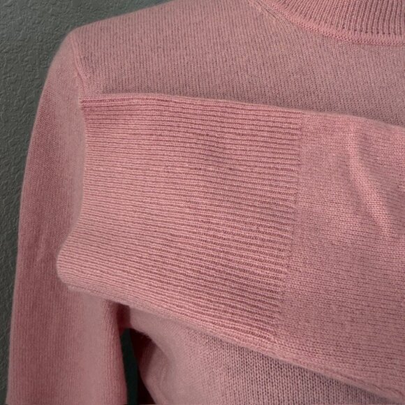 APT 9 Cashmere Pink Turtleneck Sweater Medium - Picture 8 of 11